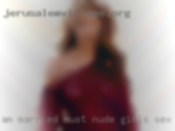 Am married must nude girls sex be discreet.